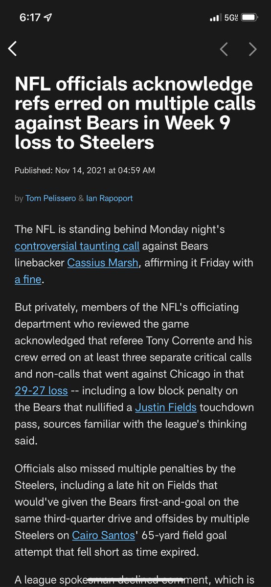 Bears got robbed