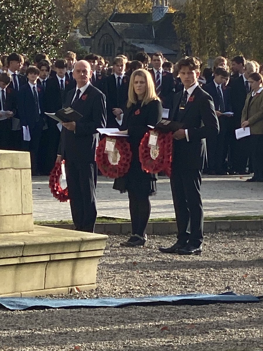 JoanneHancox1's tweet photo. A beautiful morning for a moving Remembrance Service at Sedbergh School… you did yourself proud Ollie and we’re so proud of you! ⁦@Evans_Sedbergh⁩ ⁦@EvansAssHM⁩ ⁦@SedberghSchool⁩ https://t.co/sUqLP7xG8c