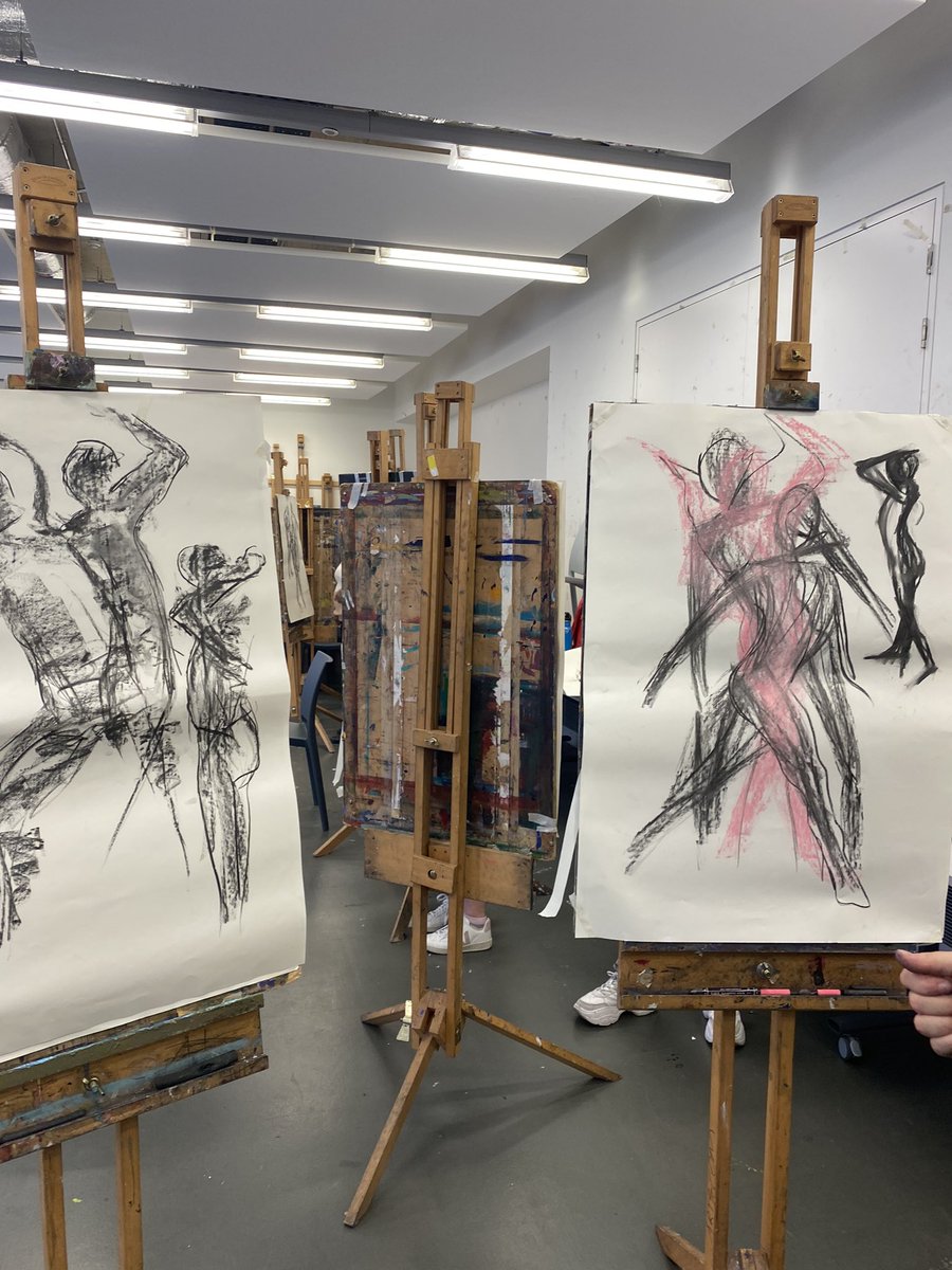 THATnetworkLDN's tweet photo. ArtistTeachers in Tower Hamlets had a creative thinking drawing CPD day in collaboration @ual_insights - we refreshed &learnt new skills, ideas & proportions. @LondonDrawing thank you to all the teachers, Berni Yates & @THAMES_Music #lifedrawing #ArtCPD #artisteacher https://t.co/fQnqNqFQpo