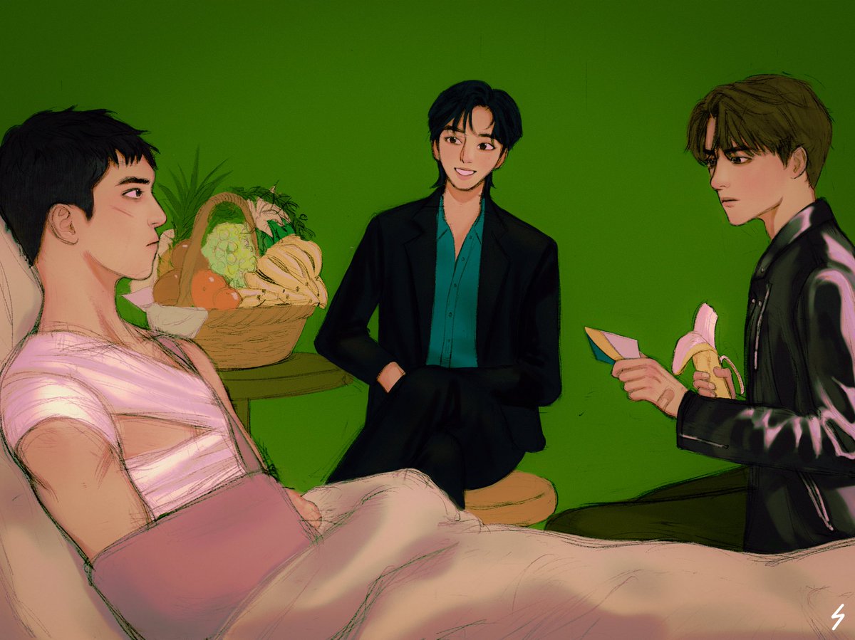 얘들아… 번개님이 그림 그려 주셨다… 얘들아 이거 미친 거 아니가… 나 지금 또라이 됨 또 혼자만 보려다가 문화 유산의 가치를 생각함… 곰영 필케