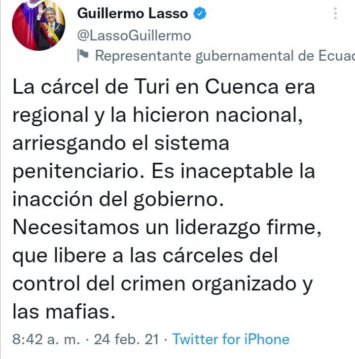 _Illaritika's tweet photo. Ja, el tipo más farsante e inepto de la historia nacional, es de no creer carajo.
#LassoRenuncia https://t.co/8O2v7fJn2h