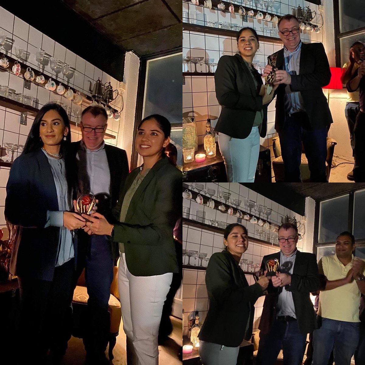 DIF awards night 🏆🥇💛♥️💙

Congratulations to all winners.
#helastockholmslag #DIFCricket #cricketsällskap #djurgården #DIF #CricketSweden #CricketFamily