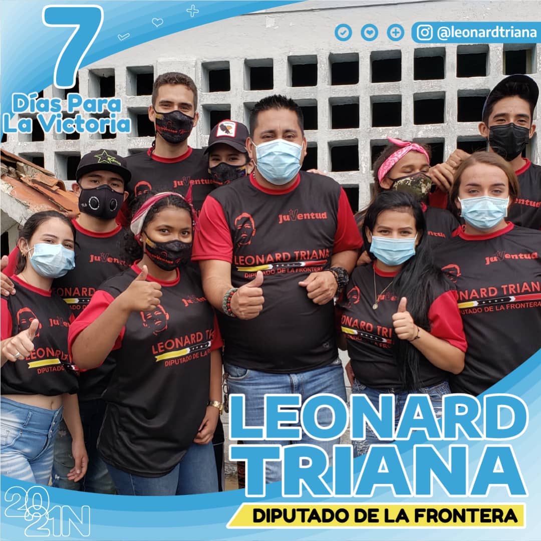 La Frontera tiene con que. 
7 días para la victoria! Nosotros Venceremos! 
@FreddyBernal
@leotriana938
@williamsparada
#TáchiraTieneConQué 
#VictoriaMusical