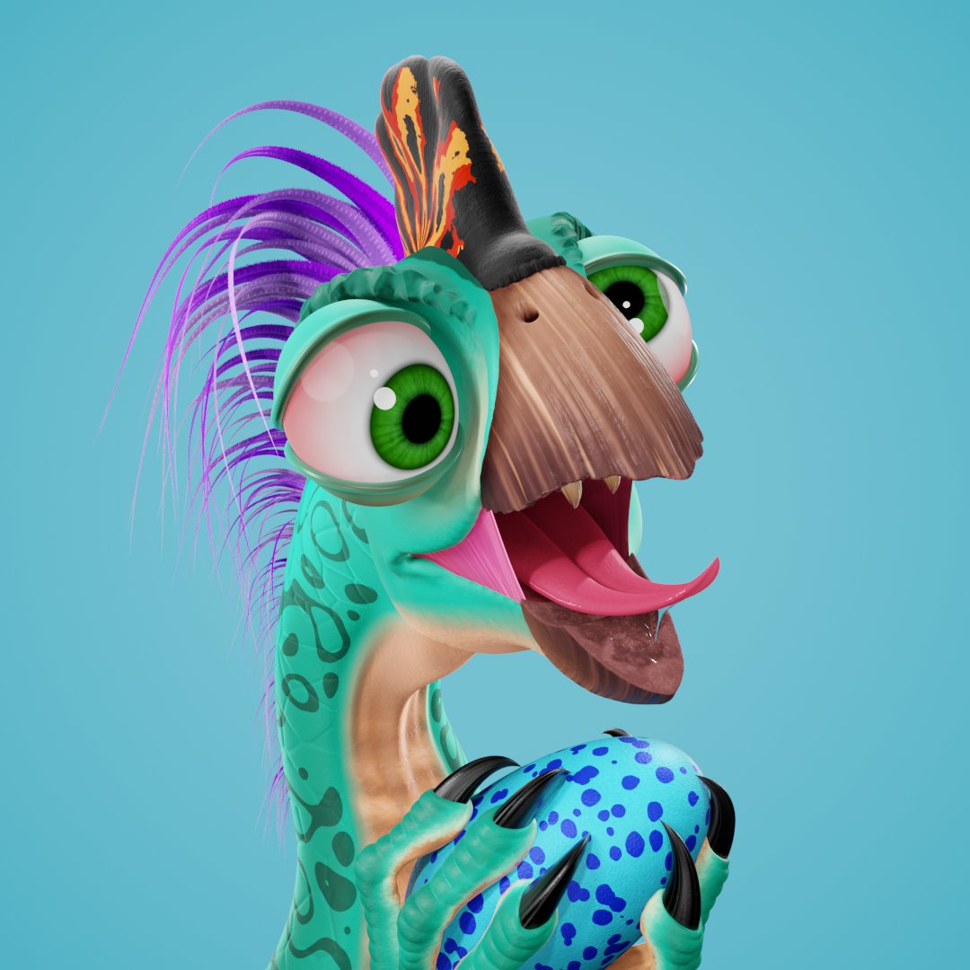 Oviraptor #260 entered an online art gallery and now can't seem to find the exit - he has been going in circles for days!💫 Be sure to add him to your collection so he won't get lost again.🐣🦖 #nftcollectors #NFTCommunity #nftart #NFT #NFTcollection #NFTs opensea.io/assets/0x495f9…