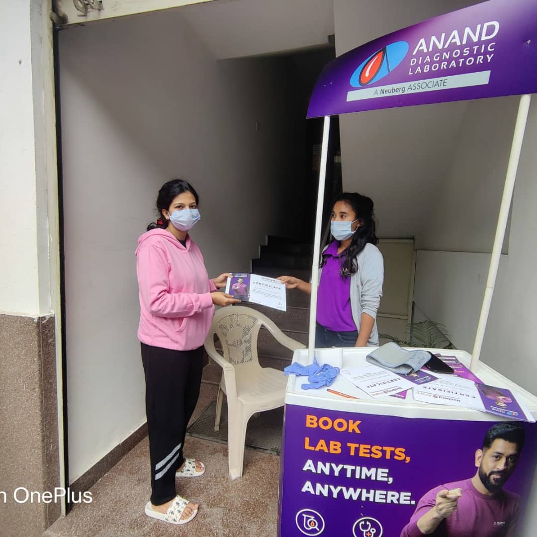 Neuberg Diagnostics curated ADL centre camps across Bangalore city, The visitors availed a free sugar test, got their selfies clicked on the Blue Circle App, shared their pictures on social media handles, and received certificates of participation.

#KnockoutDiabetes