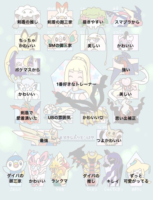 すきなポケモンはのtwitterイラスト検索結果