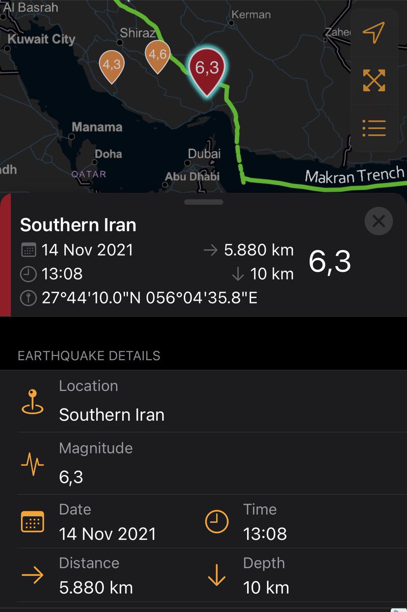 DelmiroDeBarrio's tweet photo. #14Nov #Sismo 

#Ahora sismo Irán https://t.co/S2m9h3O3U7