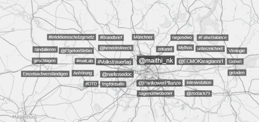 2GRIMREAPER3's tweet photo. Impfpflicht ist OK ein #Faketrend den man auf keiner #Trendmap finden wird, jedoch findet man in #Berlin #Köln dem #Chiemsee und in #Wien den gezielten push von @maithi_nk ,sonst nirgendwo in Deutschland, werden hier #Callcenter verwendet um die öff. Meinung zu beeinflussen. https://t.co/Fp6yhN8AXa