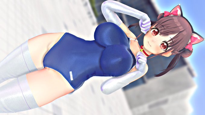 「competition school swimsuit」 illustration images(Latest)