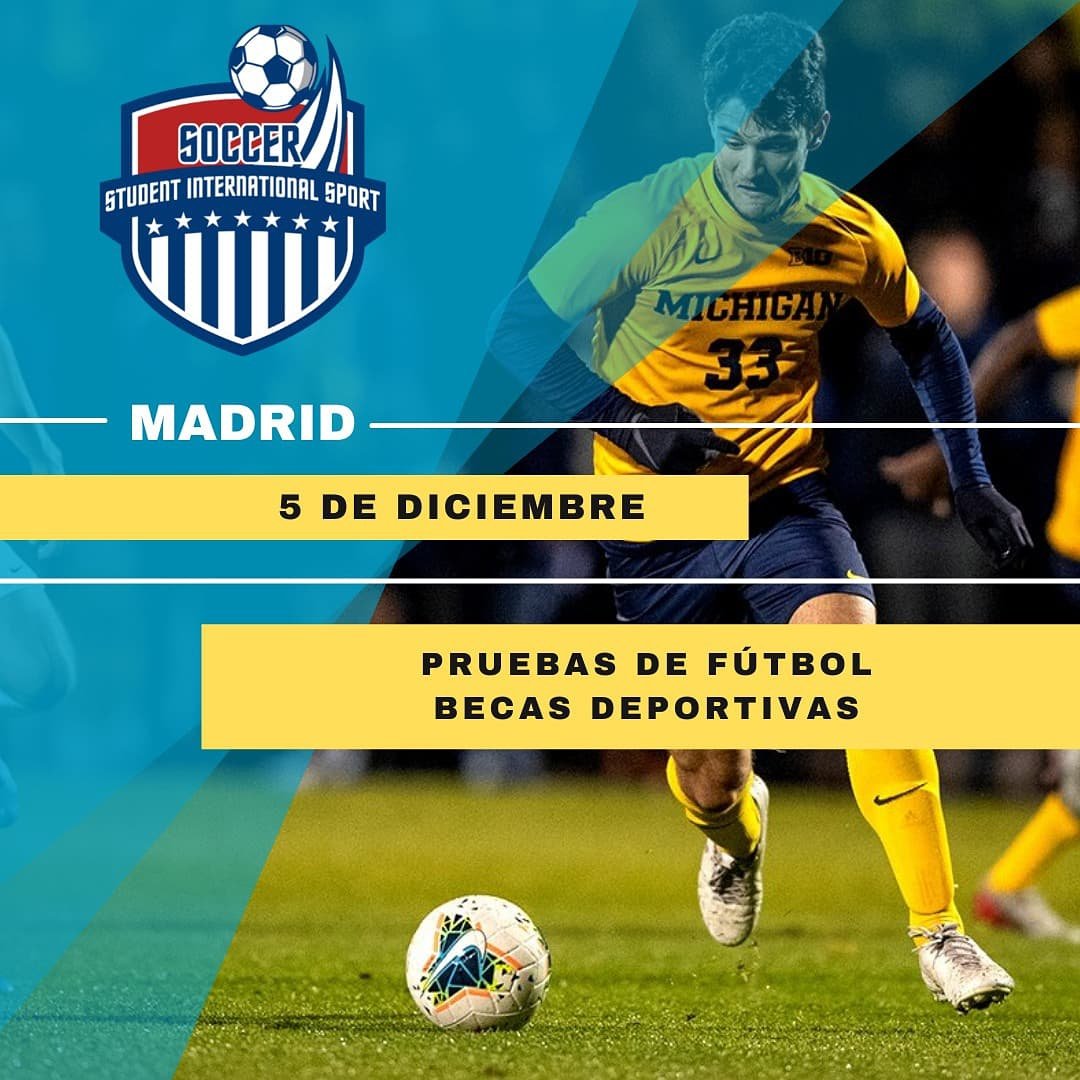 josesisbecas's tweet photo. ⚽️MADRID⚽️ Apúntate ya a nuestras pruebas de fútbol. ¡Consigue tu beca deportiva y juega en Estados Unidos 🇺🇸 #españa #madrid #futbol #estudios #universidad #estadosunidos #deporte #becas https://t.co/HUguRqWbGG