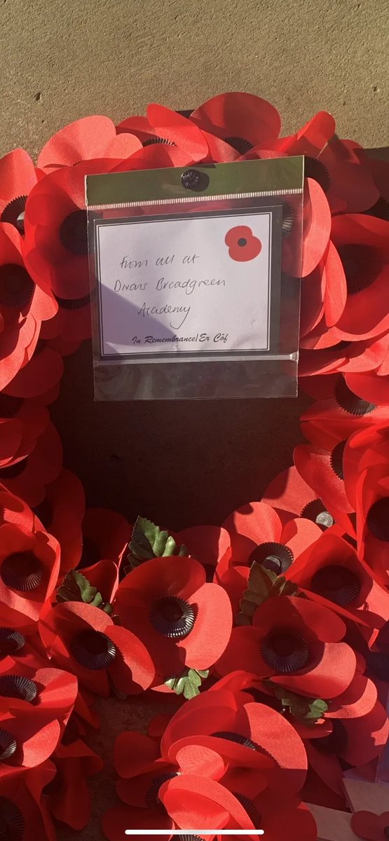 Paying our respects this morning. #RemembranceSunday