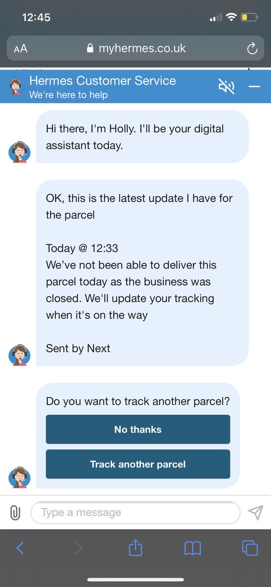 gemmagarden's tweet photo. @nextofficial hi there could you help me with a parcel that I should have received today? The tracking details the below message and says it’s from yourselves but I’m unclear on what it means. Thanks 😊 https://t.co/hQGuvEwdIS