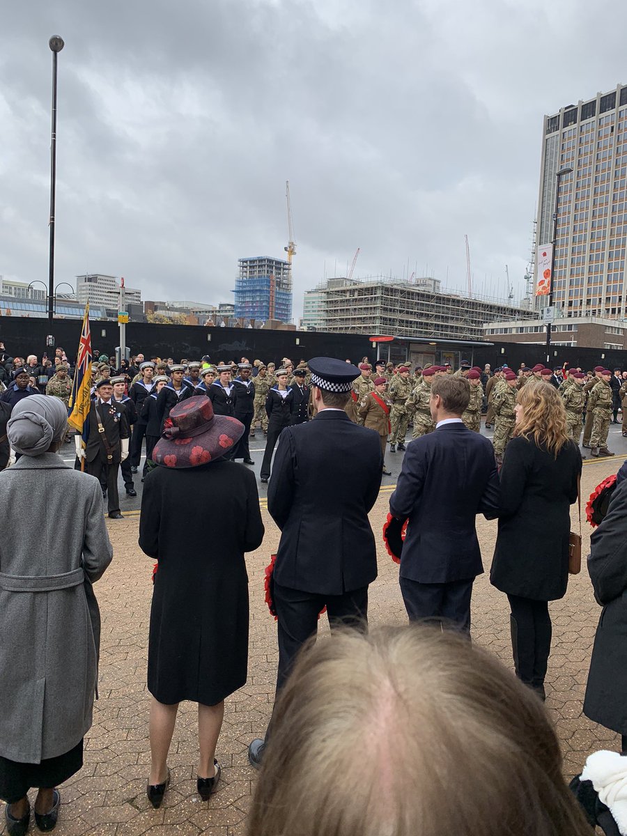 Our Borough stood together #WeWillNeverForgetOurBraveTroopz @CroydonVA @ManjuShahul @MayorOfCroydon @CroydonBMEForum @LabourSJ @CampbellCllr