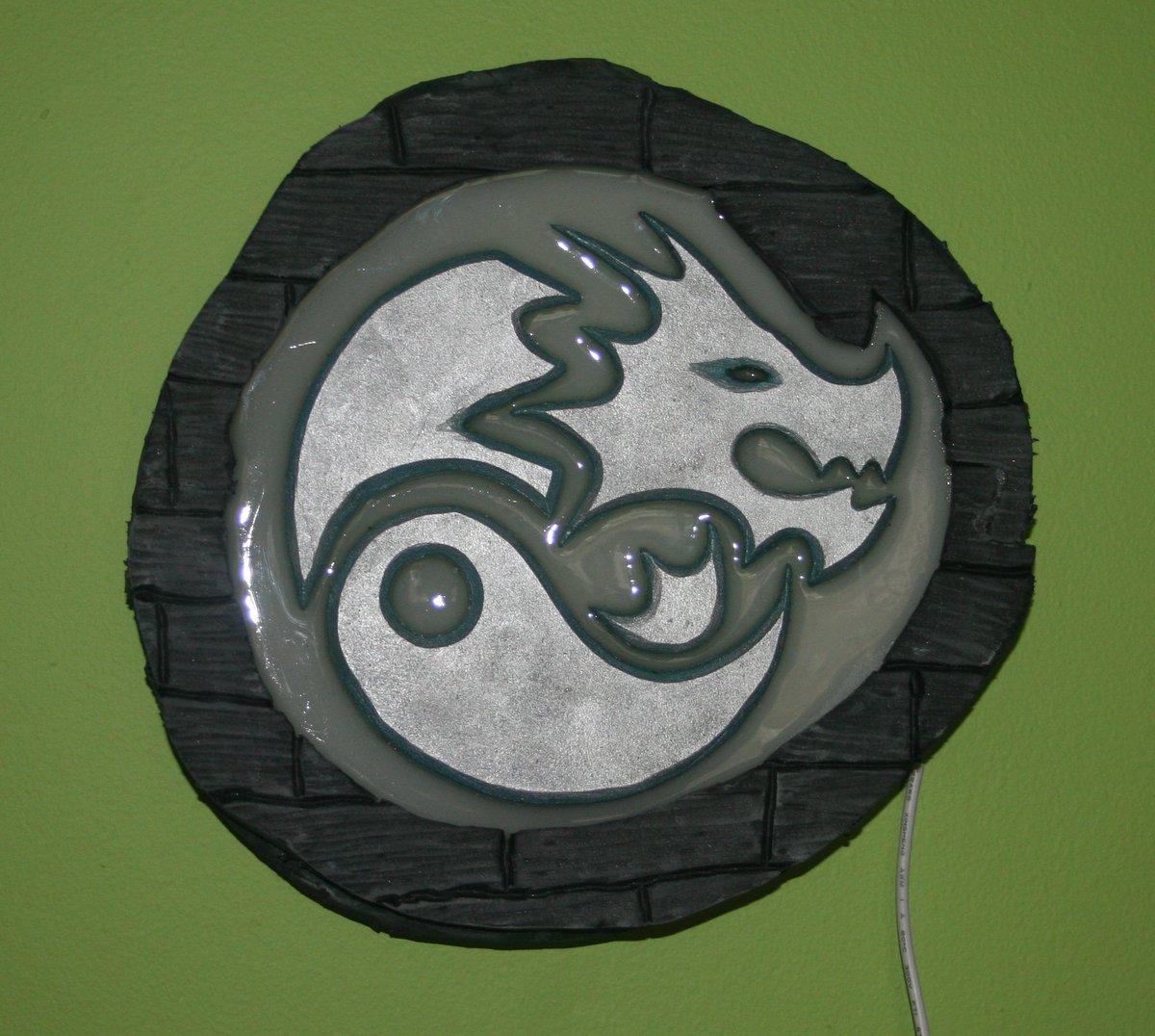 WWcraftings's tweet image. Replaying Sairento, while waiting for Hellsweeper. I had to bring this into the real world! Its my new favorite light! #sairento #VRIRL #Hellsweeper