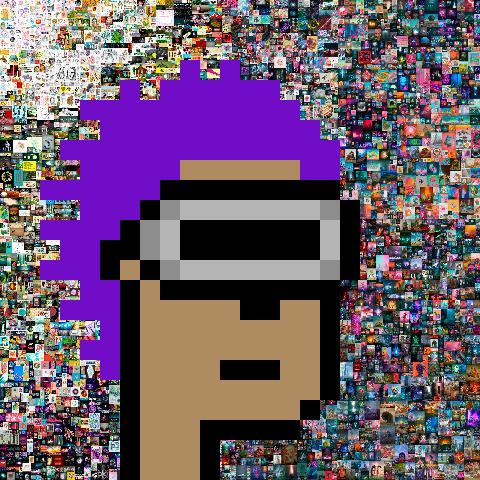 the5000daypunk's tweet photo. 🔥🎉The5000DayPunk #51🔥🎉 #NFTGiveaways 

#jjlin's purple hair punk !! 

1️⃣ Follow @the5000daypunk
2️⃣ Like &amp; RETWEET 
3️⃣ Tag 3 #NFT friends

48 hrs! 

#NFTCommunity #NFTartists #nftart #OpenSeaNFT #opensea https://t.co/VgWBaqaq9D