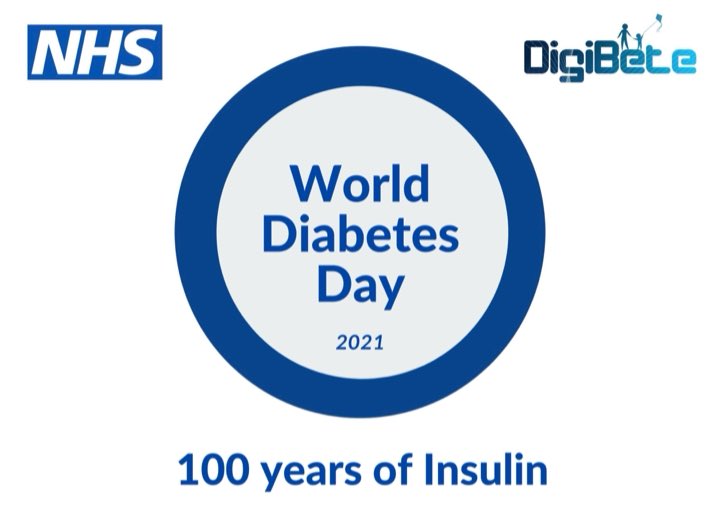 It's #WorldDiabetesDay2021 and this coincides with the amazing anniversary of #100YearsOfInsulin 💙 #GBDOC #type1diabetes #diabetes We have lots to share with you today! Stay tuned #WDD2021