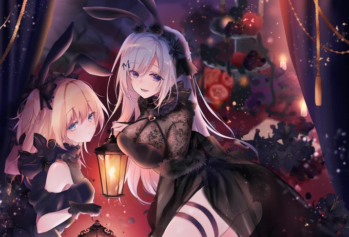 Dark bunny girls🐰 