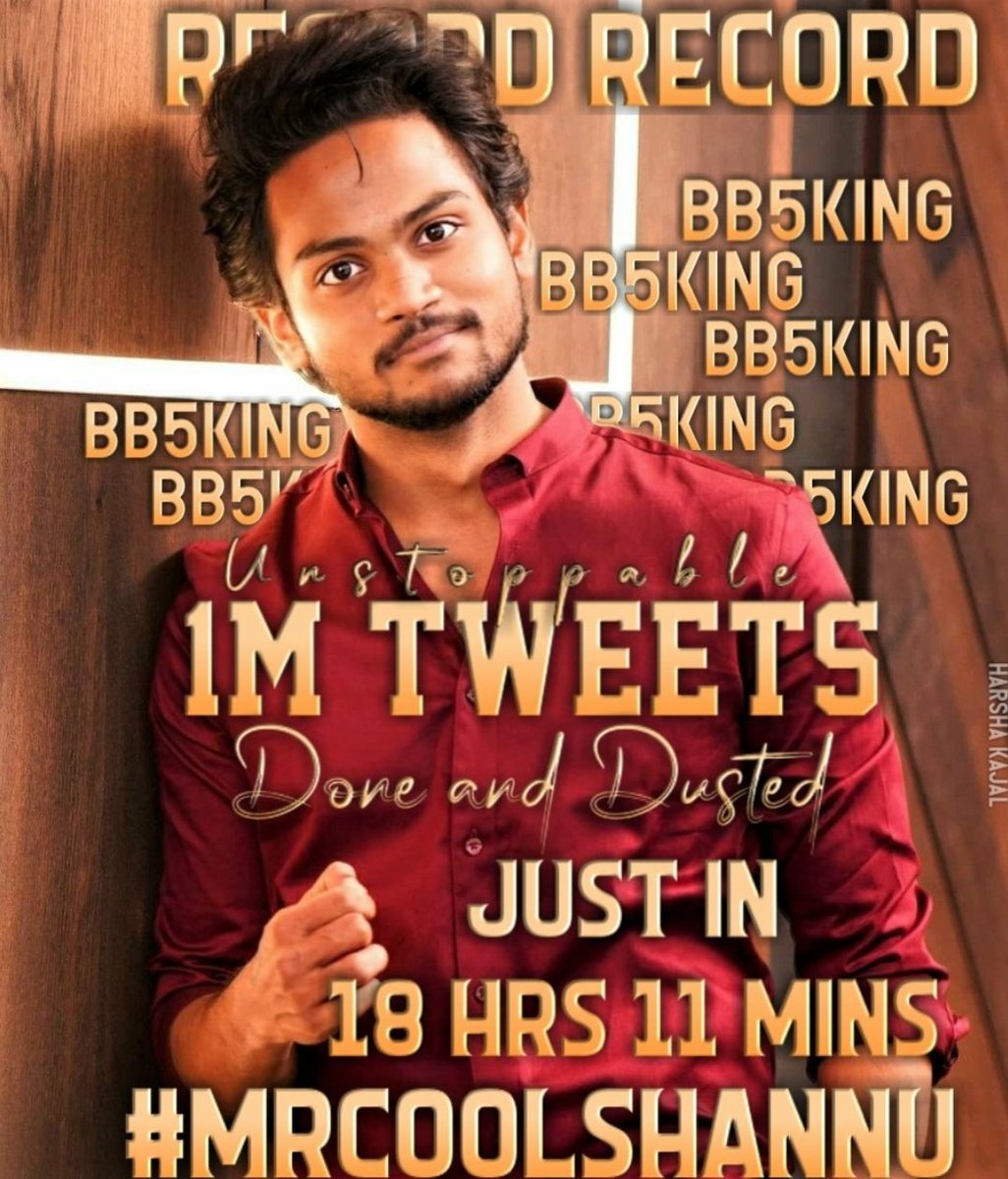 Yuvaraj42547484's tweet photo. #MrCoolShannu #Shannu                   .                            .  You tuber records in bigg boss https://t.co/tfIWy5PH9j
