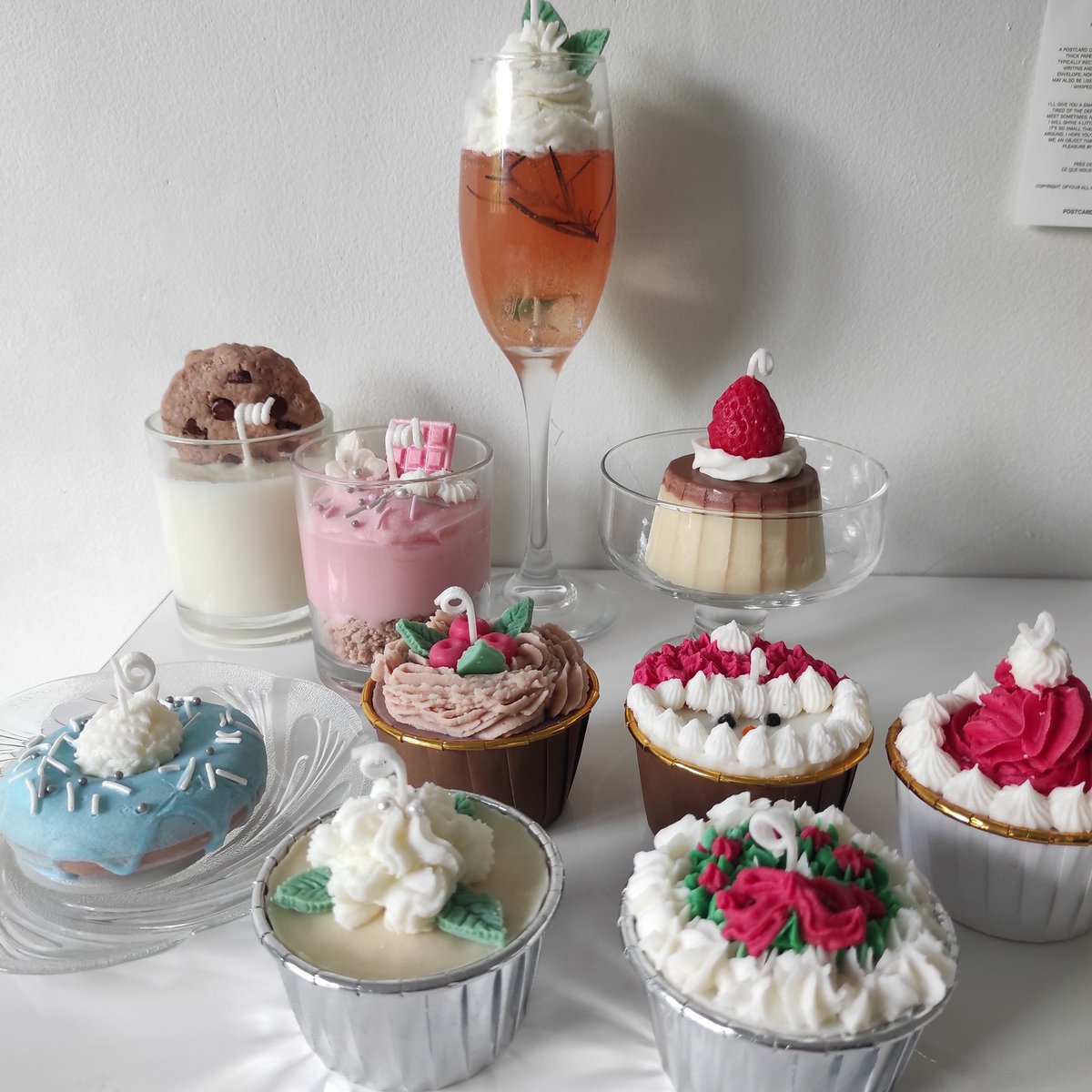 NOVEMBER BATCH NOW OPEN! We have pink cheesecake, cookie milk, custard pudding, vanilla bean mini- donut, and Christmas cupcakes all available as we open our November batch and Christmas series.
