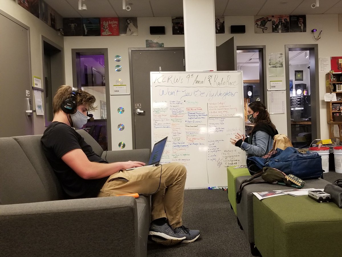 But what would be the point of having a drawing board if you're not gonna go back to it? <a href="/kcrw/">KCRW</a> #radiorace