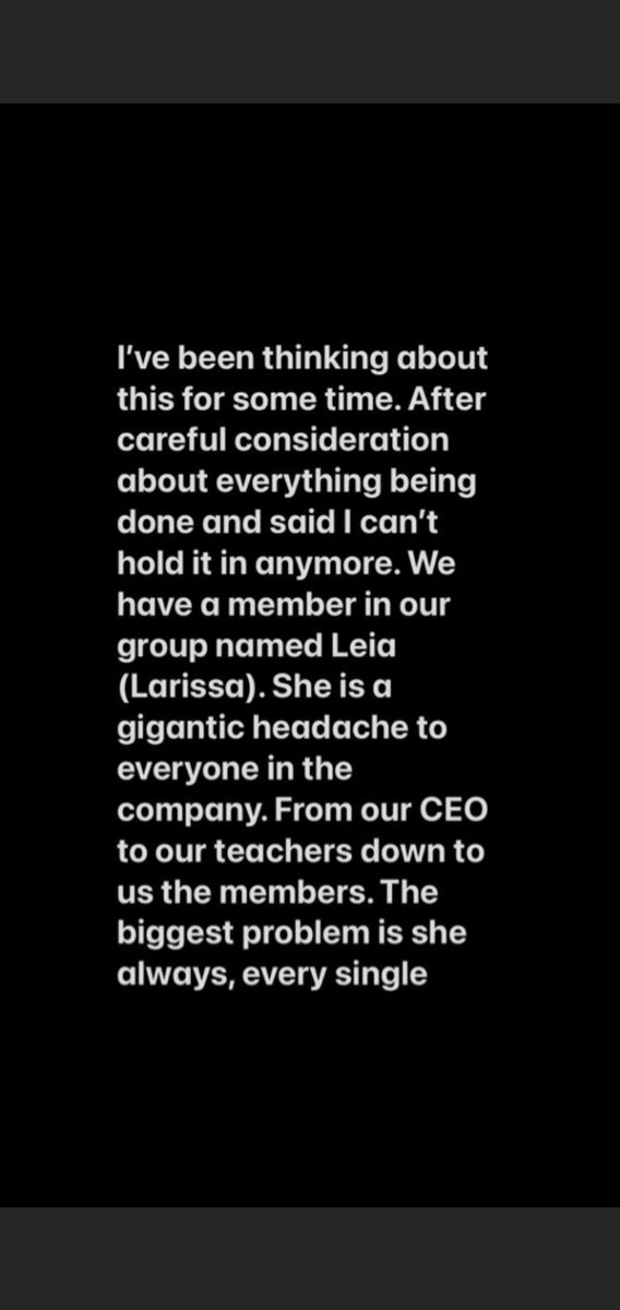 jinglesbitch's tweet photo. Here's what fatou posted about the Leia situation and honestly I'm gonna keep siding with fatou https://t.co/HS05UtKwjO
