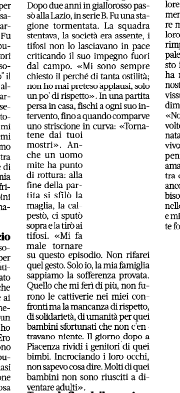 spicciar's tweet photo. Purtroppo @AndreaDiCaro1 e la @Gazzetta_it rilanciano la falsa storia dello striscione dei tifosi della #Lazio contro Astutillo Malgioglio, colui che fece l'infame gesto. Grande rispetto per l'uomo fuori dal campo, zero per quanto fatto in campo.
Ristabiliamo i fatti. 🧵Thread 👇 https://t.co/SIYpkPscph
