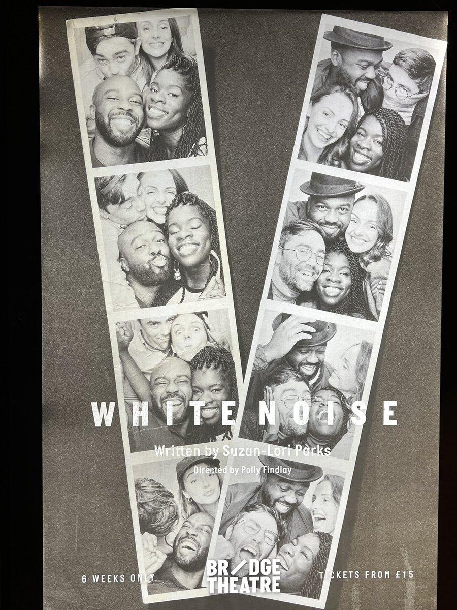 KennethTharp's tweet image. So pleased I managed to catch the final show of ‘White Noise’ by @suzanloriparks at the @_bridgetheatre, directed by #PollyFindlay. 

Amazing performances by the four-strong cast - 
 @Ken_Nwosu @helenalwilson @jamescorriganjc &amp;amp; #FaithOmole. 

👏🏾👏🏾👏🏾