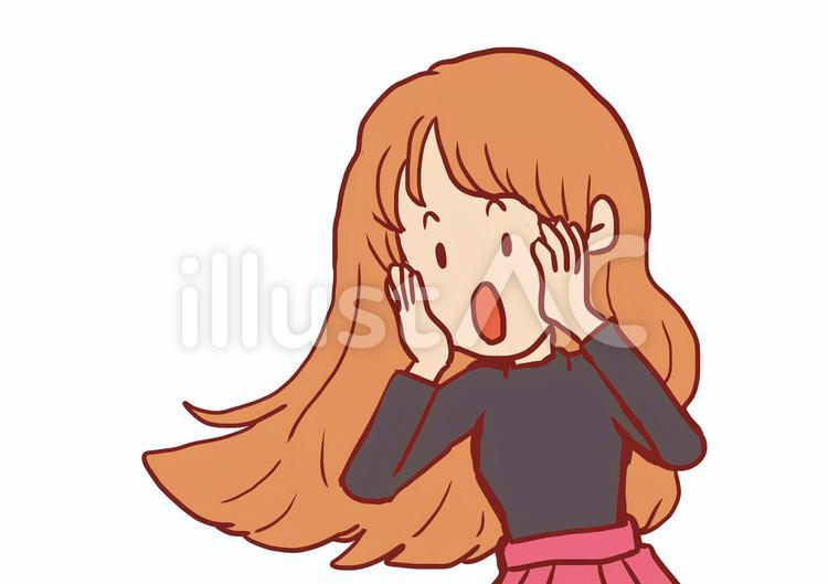 なゆたん Nayu Tan オレンジ髪の女性 フリーイラスト配布中 こちらから無料でダウンロードできます 1ダウンロードにつき0 1円イラストacより日本赤十字社に寄付されます T Co Oja9unapor イラスト フリー素材 女性 1人 びっくり