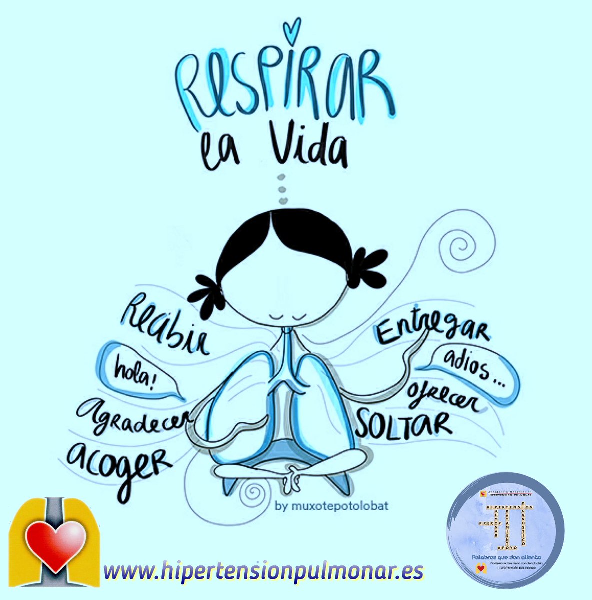 ANdHP's tweet photo. Es domingo vamos a respirar la vida!!!
#Hipertensiónpulmonar #noviembreconcienciaciónhipertensiónpulmonar #PHAwarenessMonth #PalabrasAzules #palabrasquedanaliento #lahpimporta #respirarlavida #inhalar #exhalar #EsDomingo https://t.co/WSUA1eYf1f