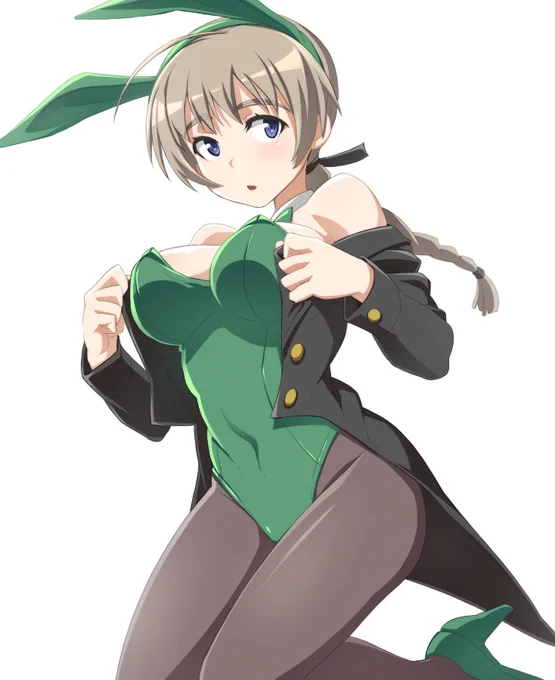 ストライクウィッチーズのリーネさんバニー 衣装～ 