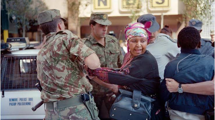 Global_Folder's tweet photo. “There is nothing the apartheid government has not done to me. There isn’t any pain I haven’t known.” ~ Winnie Madikizela Mandela https://t.co/q6TdOB88F2