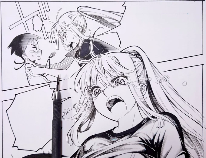 ペン入れ練習 