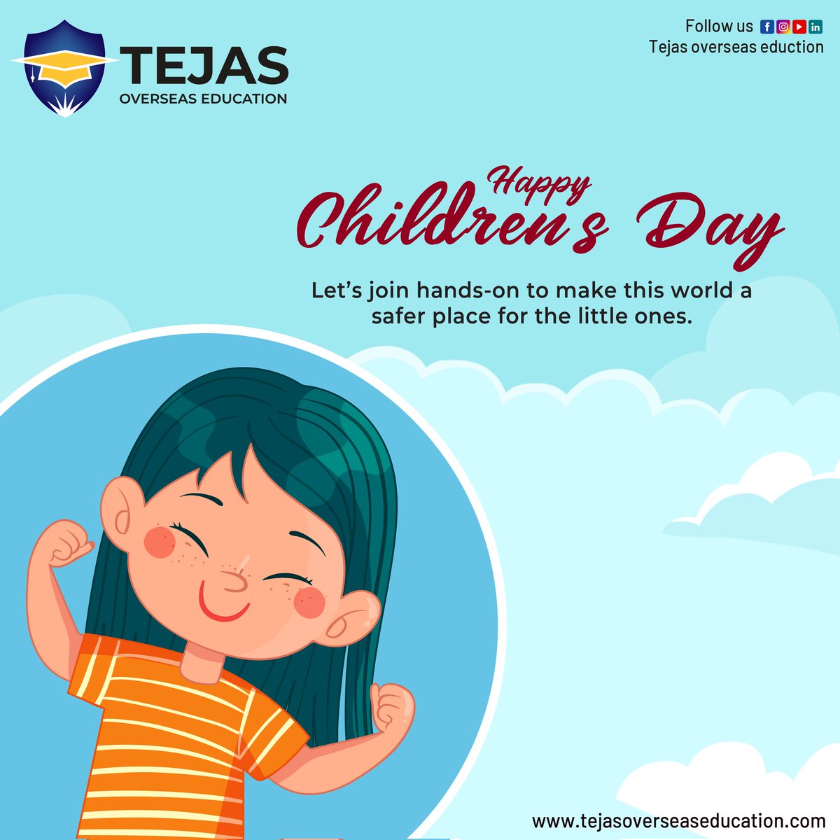OverseasTejas's tweet photo. "Children are the most beautiful present sent to our lives by God. Let us nurture them and protect them." 
Happy Children's Day

#childrenday2021 #children #kids #childrensday #child #happychildrensday #HappyChildrensDay2021 https://t.co/0KCHZckPP8