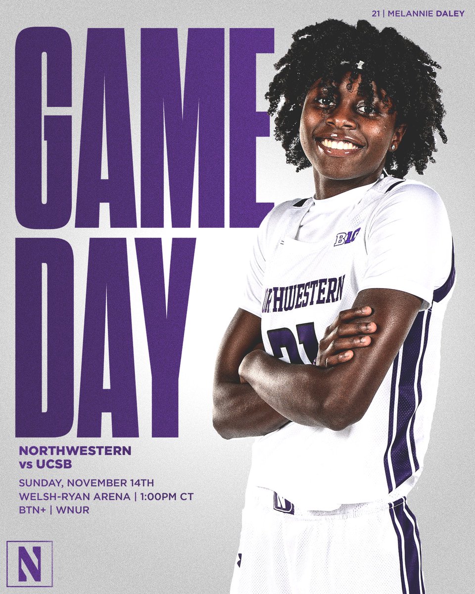 Sundays with the 'Cats. All you can ask for. 😼 See everyone at Welsh-Ryan Arena this afternoon! 🗞 bit.ly/3C8IrE0 💻 bit.ly/3wXLU7D #GoCats | @melannie_daley