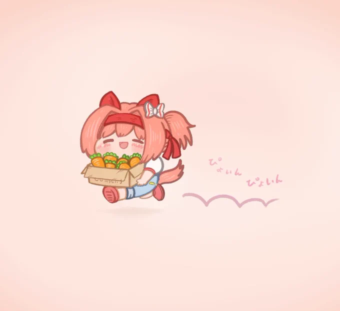 ウララ宅急便だよー🌸#ウマ娘 