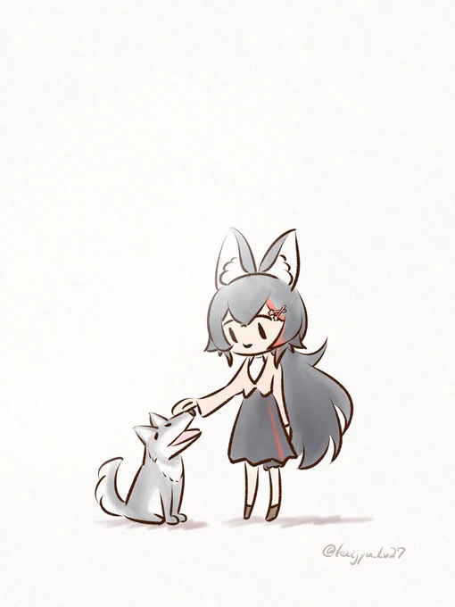 たわむれみおしゃ #みおーん絵 