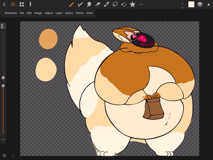 I love Protos, I also love mommies, I also love fatties. Here is someone I working on :3 she ready to