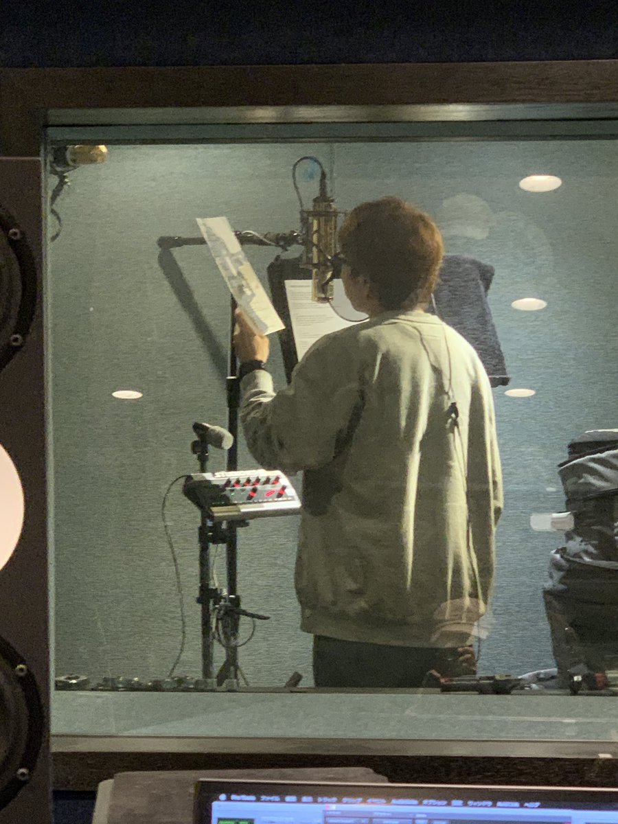 chiegohan's tweet photo. 今日も!
#studioK5
#recording https://t.co/IBHhL2nUD1