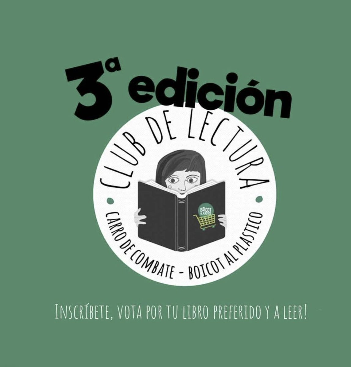 Carrocombate's tweet photo. Último día para inscribirse en la tercera edición de nuestro Club de lectura que hacemos junto a @AlBoicot 

Apúntate y vota el libro que quieres leer con nosotras
✅ Una trenza de hierba sagrada
✅ Claves ecofeministas
✅ Los asquerosos

👉 https://t.co/zz9TEIetLV https://t.co/Yt8ThNWuIE