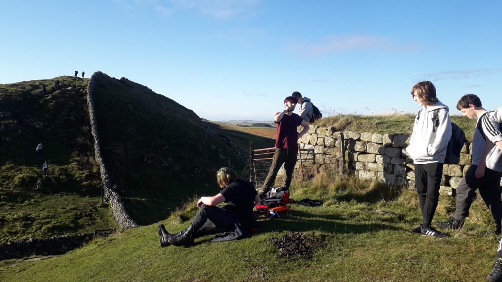 CasegFraith's tweet image. The BB Mountaineering Club held another successful #AdventureTrek yesterday in Northumberland with 17 young people from 2 companies, in perfect weather. This time it had a Roman theme (Hadrian's Wall)

#OpenToBB #OpenToAdventure