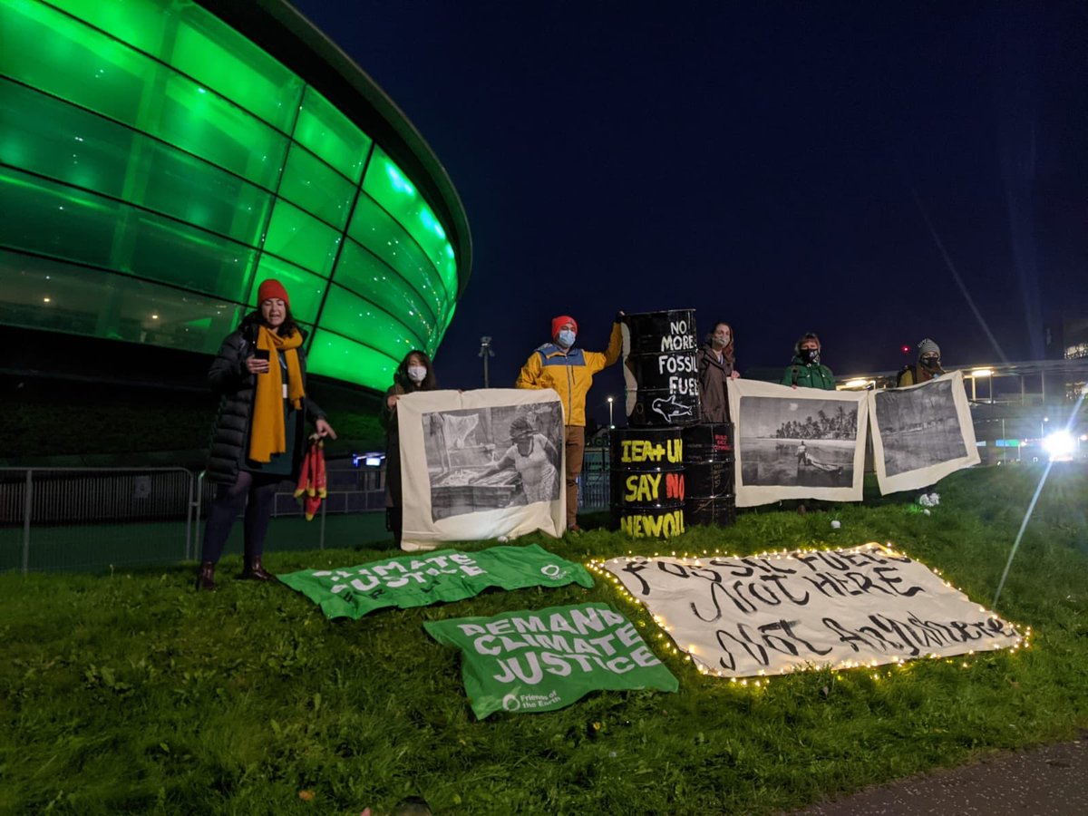 When transition is labeled just, ask- justice for who?

When Net Zero banks on CCS, ask-where &amp; when will this happen?

When carbon is costed, ask-
who pays the price?

Follow the Money. Follow the Power. Look for the Missing. Say the F word.

#ClimateJustice #COP26 #WhoIsMissing