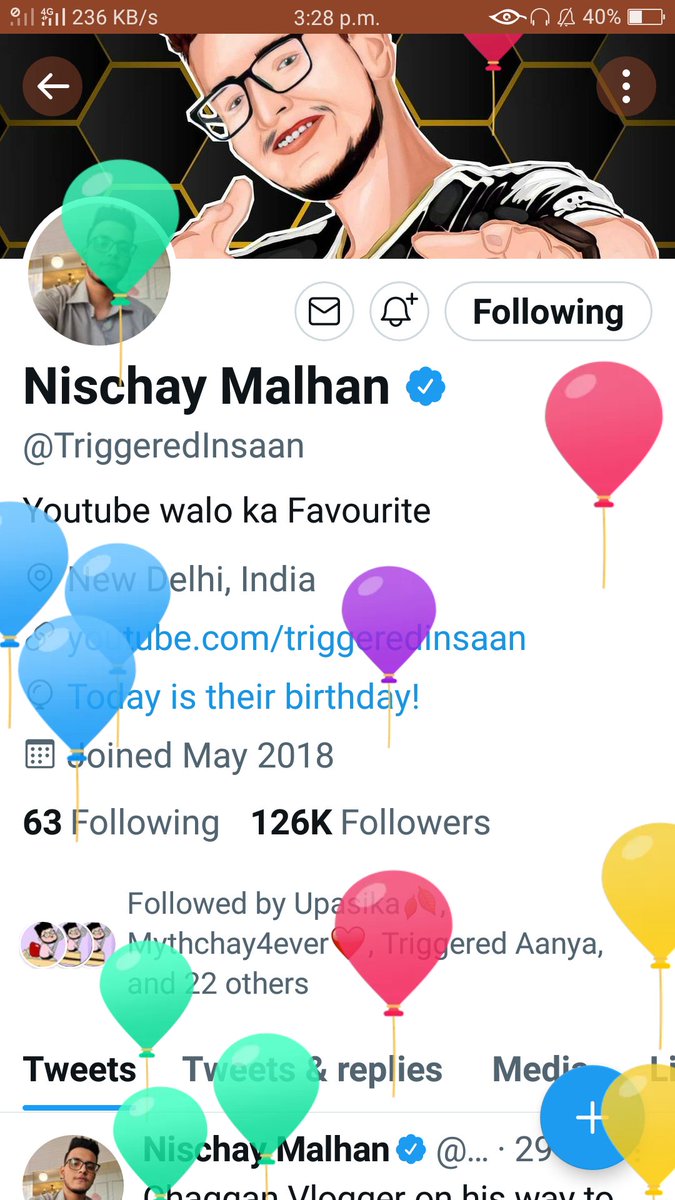 BhumiTriggered's tweet photo. Oppp balloons kitta pyaara lag rha 
#NischayTurns26 
#HappyBirthdayNischay https://t.co/jMLJDPan47