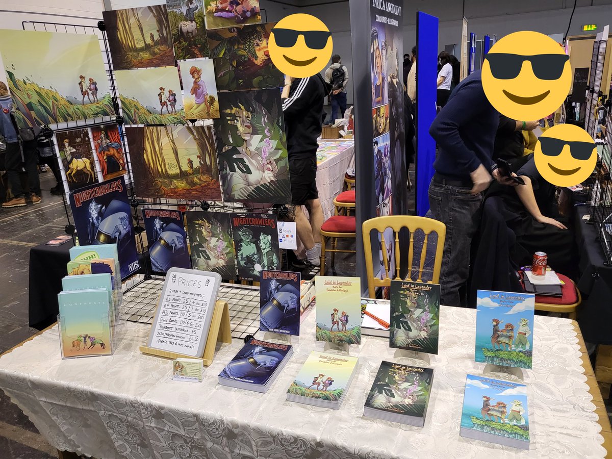 lakehounds's tweet photo. Thoughtbubble day 2 let's gooooo
#thoughtbubble2021 come get some cute comics with queer characters and magic adventures https://t.co/A7oZuoWFBA