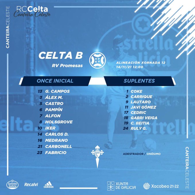 2021- 2022 - 12ª Jornada |  Celta B 3-0 Valladolid Promesas FEJWT1bXIAAKSke?format=jpg&name=small