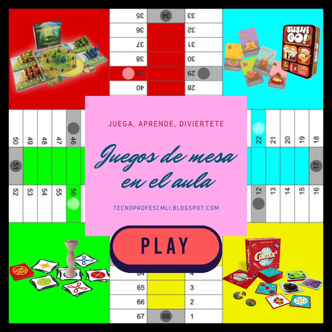 TecnoProfescmli's tweet photo. ¡Hola Tecnoprofes! Hoy aprenderemos la importancia de los juegos de mesa en las aulas ¿Sabíais que casi cualquier juego sirve para estudiar? Si queréis saber más aquí tenéis nuestro enlace
https://t.co/FFzioX1uSp
#Tecnoprofes #Juegosdemesa #TIC #instagram #blog #divertido https://t.co/fDvLcfhnmU