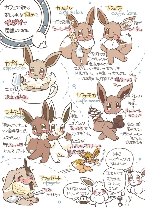 先日「カプチーノがなんだかわからない事件」に遭遇したので。ぶっちゃけ全然わからん #1週1ブイ 
