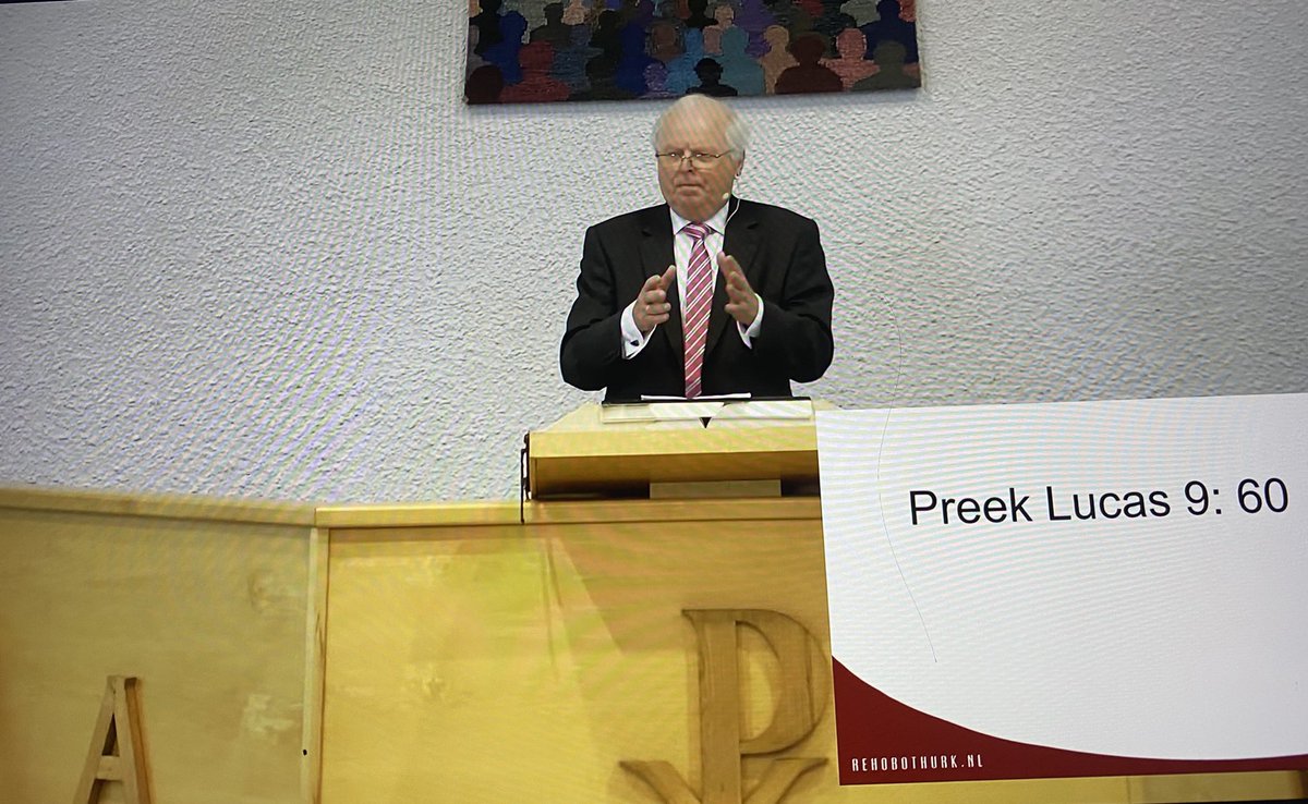 ‘Jezus biedt perspectief’. Bemoedigende preek ds. E. Woudt in de Rehobothkerk.