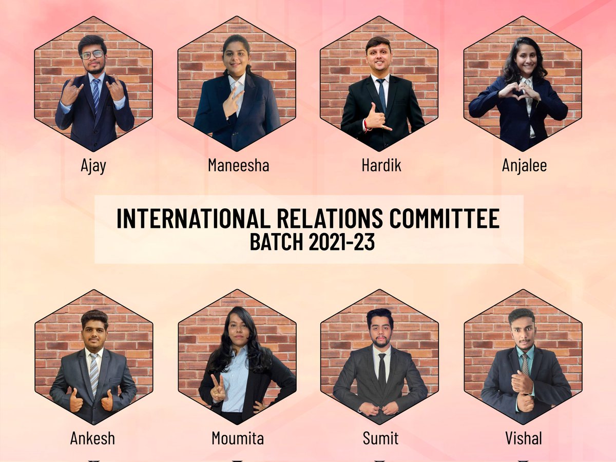 IMT_Nagpur's tweet photo. The #committee that brings the journey of a thousand miles to the doorstep of every student, we present to you the #InternationalRelationsCommittee, The #Global Face of Batch 2021-23.
#TheIMTNExperience https://t.co/cS2bregxO7