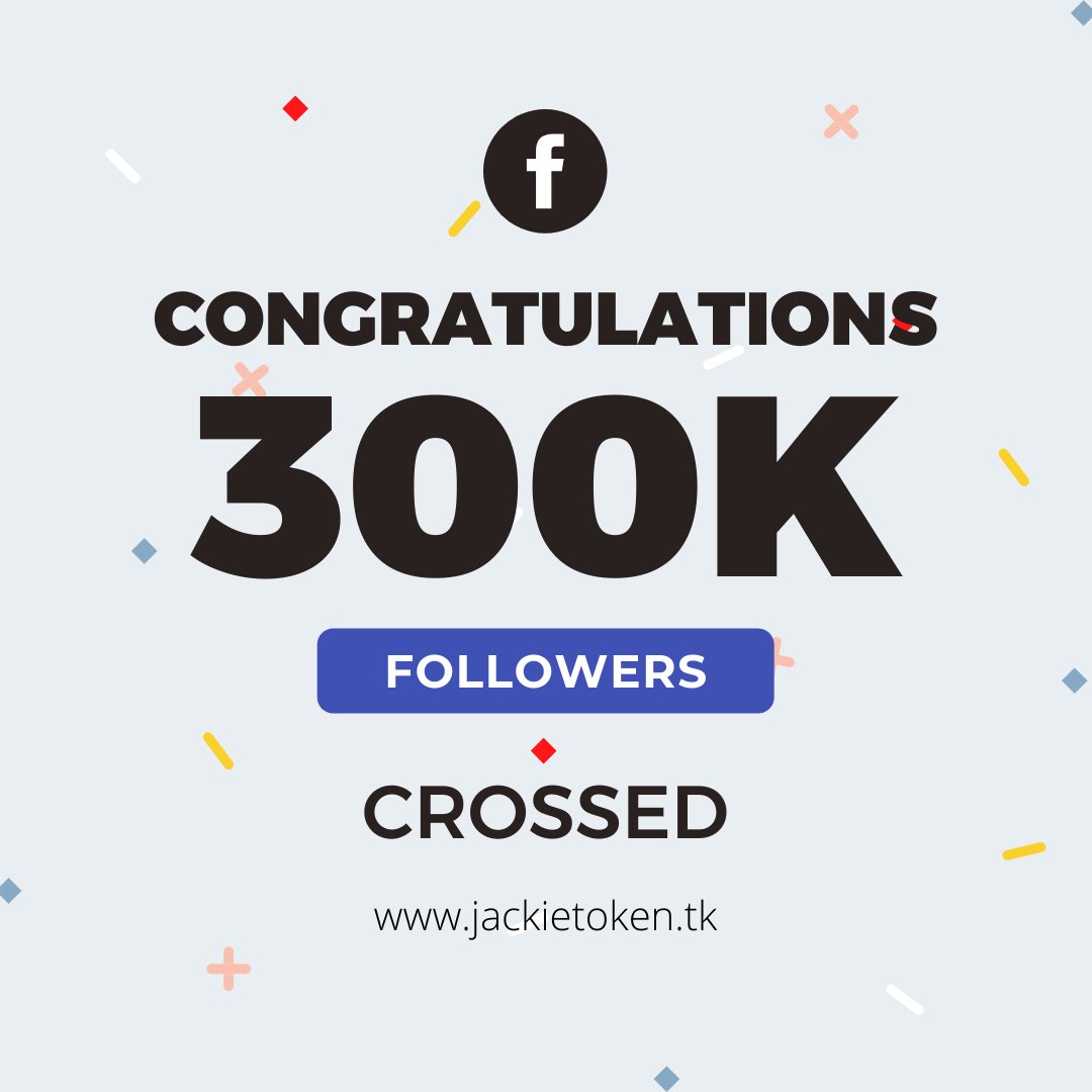 jackie_token's tweet photo. Congratulations to all 🎉
Our Facebook Followers Crossed 300K 🤩🥳
If you haven't followed yet follow now 👇
https://t.co/Qun0NsdPej

@EyeOfJackieChan @solana @jackie_token #jackiechan #jackietoken #solana https://t.co/P6qMVNPit8