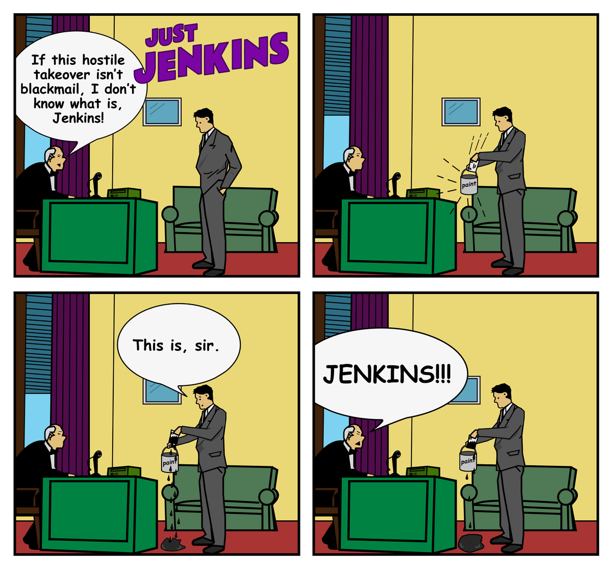 jenkinscomics's tweet photo. Blackmail https://t.co/DjLOXzGWB8